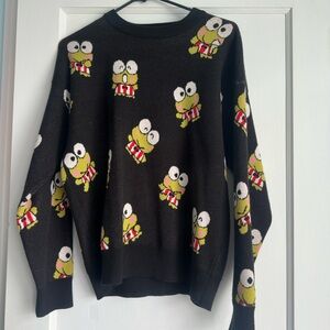 Keroppi Sanrio Official Sweater